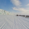 Lunchbreak in Monbukta / Svalbard