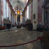 Inside the church of the Abbey Altenburg