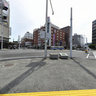 The crossing in front of Hakodate Station