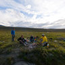 Campfire on the Jago River