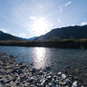 Collecting water samples on the Hulahula River 110611 1943