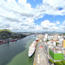 Foto aérea do Porto de Vitória - Espírito Santo - Brasil