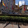 L'Aquila: Duca degli Abruzzi hotel after the April 6, 2009 Earthquake