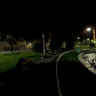 sultanahmet park at night