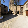 Church place, Puycelsi