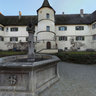 Convent building with a courtyard in the Reichenau Munster