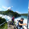 The Rhine Waterfall in Schaffhausen