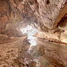 Inside the Bolii Cave near Petrosani