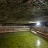 Lake in the Cacica salt mine
