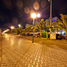 Passeo Maritimo in Palma de Mallorca at night