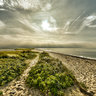 20110910 0319 Fehmarn Strand 04 Grunge Herz aus Steinen