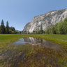 Yosemite Fall from small swamp