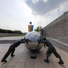 Life of Competition - Sculpture of National Museum of Contemporary Art
