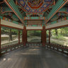 Painted Ceiling and hanging tablet of Jondeokjeong, Changdeokgung Palace
