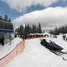 Ski center Martinky, chairlift - bottom station
