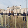 Protest in front of Parliament