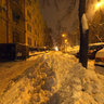 Prague under snow