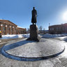 Monument Mayor Milutin IA Cherepovets.
