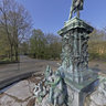 Neptun Fountain at the city park, Nuernberg