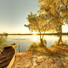 Sunset at Osters Home in Daraži Fok Village
