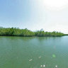 Afrika Gambia Makasutu Lodge Floatinghouse View1