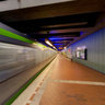 U Bahn Station Lister Platz