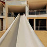 Water slide into the Pool Bang Por Villa Koh Samui