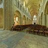 Croisée du transept de l'abbatiale de Lessay  -  France