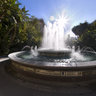 Parque Alameda, Marbella, Spain (Hand held panorama)