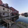 Pavia: Naviglio Pavese near the Certosa of Pavia