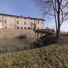 Bergamo: Visconti Castle (Castello) in Pagazzano - West wall