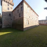 Bergamo: Visconti Castle (Rocca) in Urgnano - N/W walls and tower
