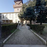 Bergamo: Visconti Castle (Rocca) in Urgnano - Internal court