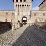 Cremona: Visconti Castle (Castello) in Pandino - Main gate