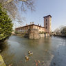 Milan: Borromeo Castle (Castello) in Peschiera Borromeo