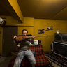 Metal trio in session 01