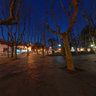 Plaza de rocha frente a la Iglesia