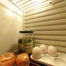 Interior view of refrigerator 2012