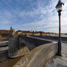 Würzburg Alte Mainbrücke Nordseite 2012