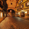 Rothenburg Markusturm at night 2012