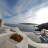 Bay view from Ia, Santorini, Greece