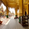 Shwedagon pagoda in Yangon, Burma