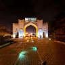 Quran Gate at night