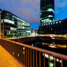 The Westhafen Bridge