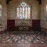 In front of the Altar, St Mary's Chapel, Sudley Castle.