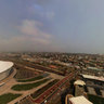 Aerial pano next to ABSA Stadium, Durban, South Africa