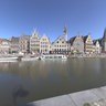 The korenlei and Graslei in Gent