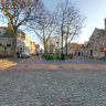 Veere, townhall, in Zeeland, Holland