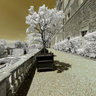 Aglié Ducal Castle, infrared panorama