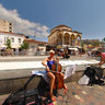 A cellist in Monastiraki